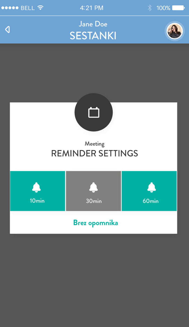 Reminder Settings